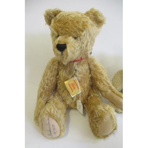 228 - Three collectors teddy bears, comprising a 16