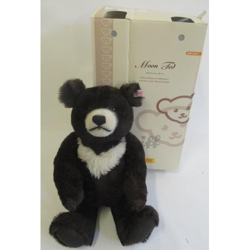 235 - A boxed Steiff Moon Ted, with growl and certificate, 44cm (Est. plus 21% premium inc. VAT)