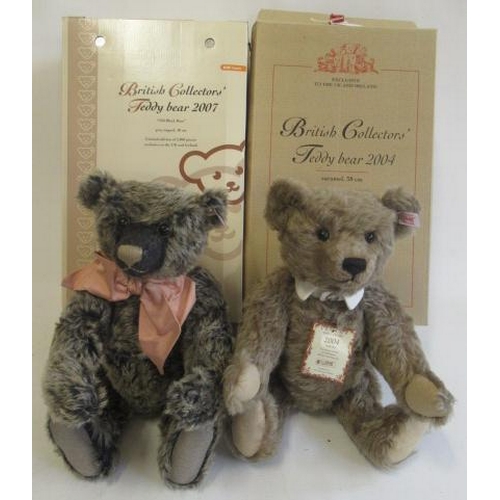 242 - Two boxed British Collector's bears, comprising a 2007 and a 2004 bear, both 37cm (Est. plus 21% pre... 