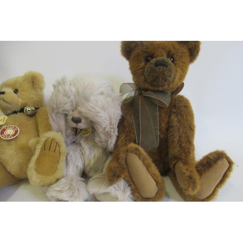 276 - Four collector's Charlie Bears, largest 41cm (Est. plus 21% premium inc. VAT)