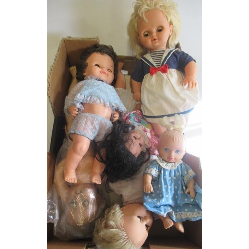 28 - Three boxes of modern dolls, including Gotz, Zapf and Berenguer (Est. plus 21% premium inc. VAT)