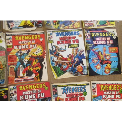 293 - 54 Marvel Avengers comics, comprising The Avengers no.53, 57, 76, 78 and 81, The Avengers Featuring.... 