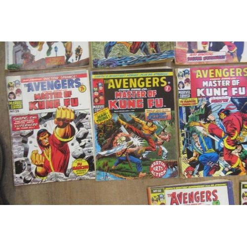 293 - 54 Marvel Avengers comics, comprising The Avengers no.53, 57, 76, 78 and 81, The Avengers Featuring.... 