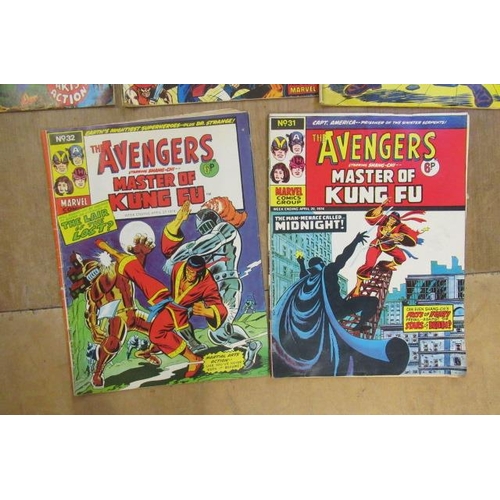 293 - 54 Marvel Avengers comics, comprising The Avengers no.53, 57, 76, 78 and 81, The Avengers Featuring.... 