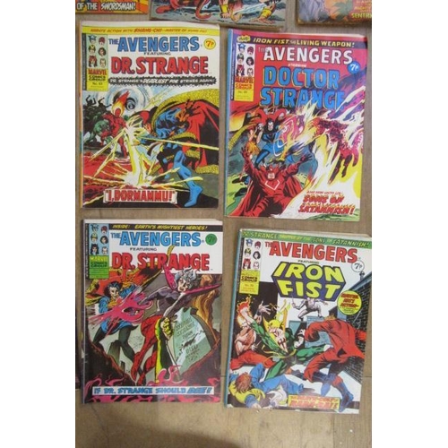 293 - 54 Marvel Avengers comics, comprising The Avengers no.53, 57, 76, 78 and 81, The Avengers Featuring.... 