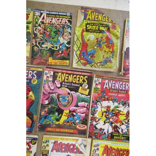 293 - 54 Marvel Avengers comics, comprising The Avengers no.53, 57, 76, 78 and 81, The Avengers Featuring.... 