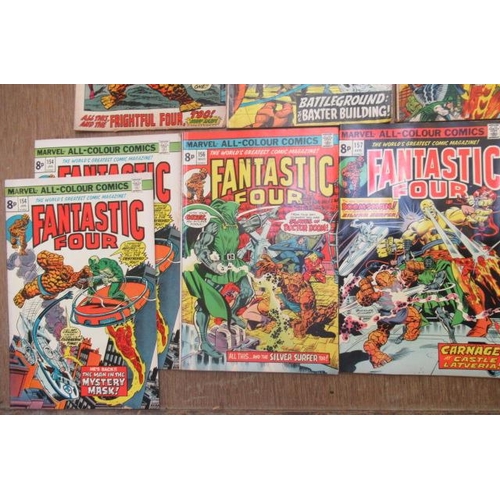 294 - 35 Marvel Fantastic Four comics, comprising no. 46, 50, 60, 73, 75, 77, 78, 82, 83, 85, 90, 92, 94, ... 