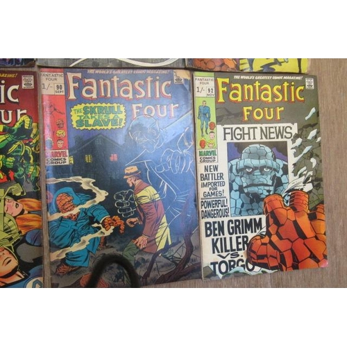 294 - 35 Marvel Fantastic Four comics, comprising no. 46, 50, 60, 73, 75, 77, 78, 82, 83, 85, 90, 92, 94, ... 