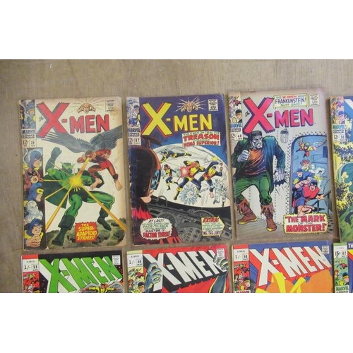 295 - 20 Marvel X-Men comics, comprising The X-Men no. 29,37, 40, 50 x2, 55, 56, 58, 62, 63, 64, 67, 77, 7... 