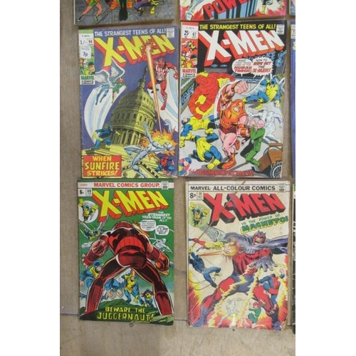 295 - 20 Marvel X-Men comics, comprising The X-Men no. 29,37, 40, 50 x2, 55, 56, 58, 62, 63, 64, 67, 77, 7... 