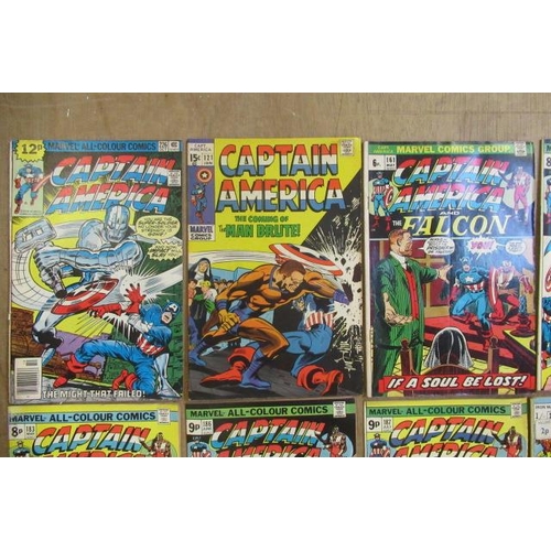 297 - 15 Marvel Iron Man & Captain America comics, comprising The Invincible Iron Man no.21, 50, 51, and 6... 