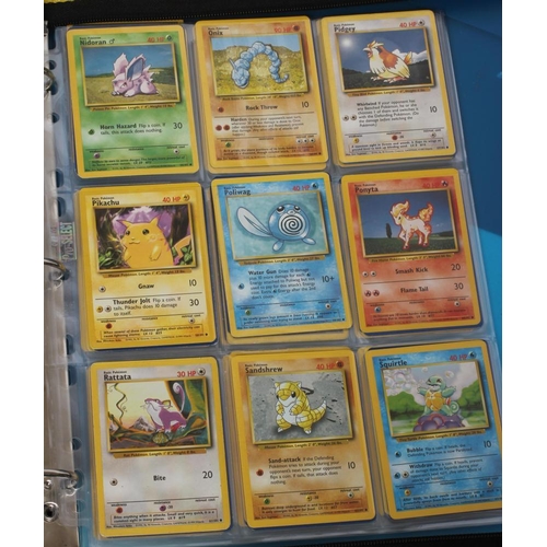 325 - Pokemon collector card and storage case, 99 cards, G-E (Est. plus 21% premium inc. VAT)