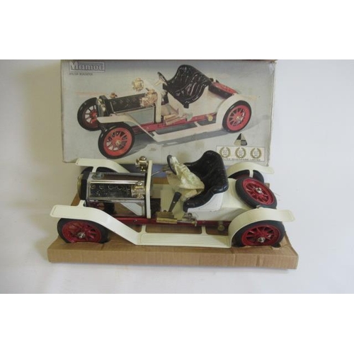 347 - Mamod Steam Roadster, some minor rusting, paint chips, box P, model F (Est. plus 21% premium inc. VA... 