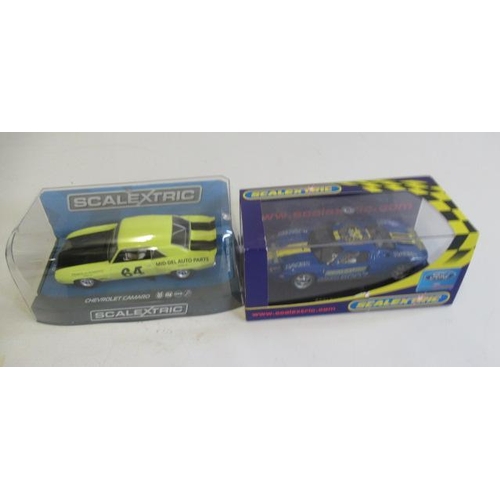 353 - Scalextric Ford GT40 race car and Chevrolet Camaro race car, boxed E-M (Est. plus 21% premium inc. V... 