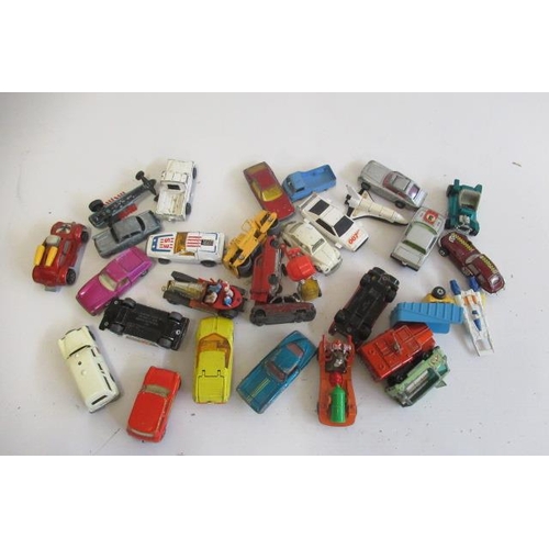 505 - Playworn small diecast by Matchbox, Corgi and others, F (Est. plus 21% premium inc. VAT)