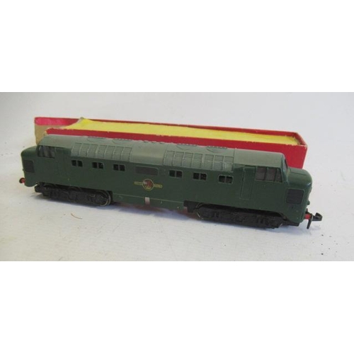 721 - Hornby Dublo two rail Deltic, box AF, G (Est. plus 21% premium inc. VAT)