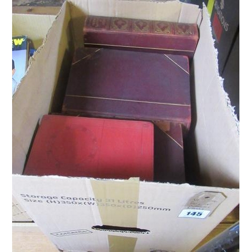 145 - BOX OF DICKENS NOVELS