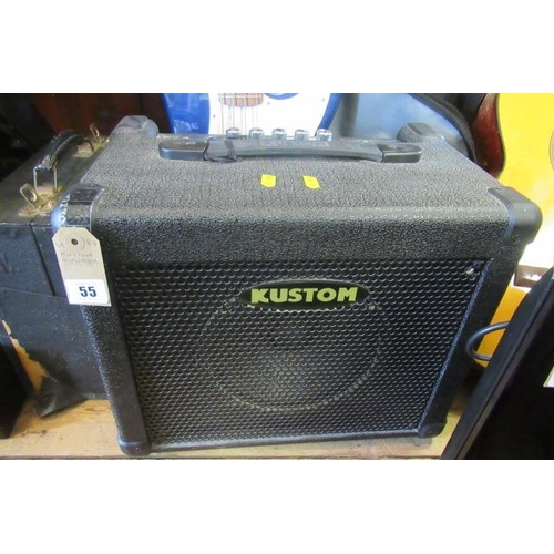 55 - KUSTOM AMPLIFIER