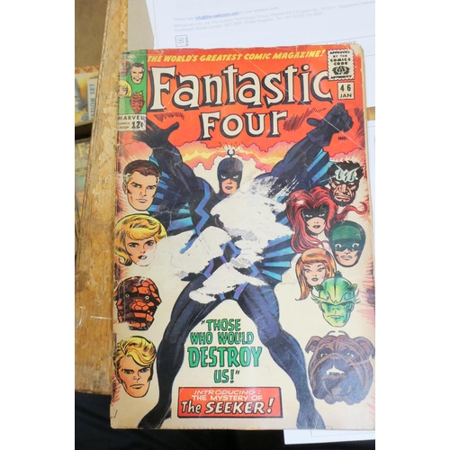 294 - 35 Marvel Fantastic Four comics, comprising no. 46, 50, 60, 73, 75, 77, 78, 82, 83, 85, 90, 92, 94, ... 