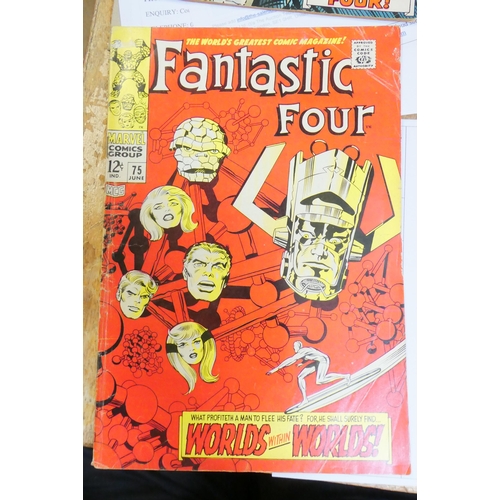 294 - 35 Marvel Fantastic Four comics, comprising no. 46, 50, 60, 73, 75, 77, 78, 82, 83, 85, 90, 92, 94, ... 