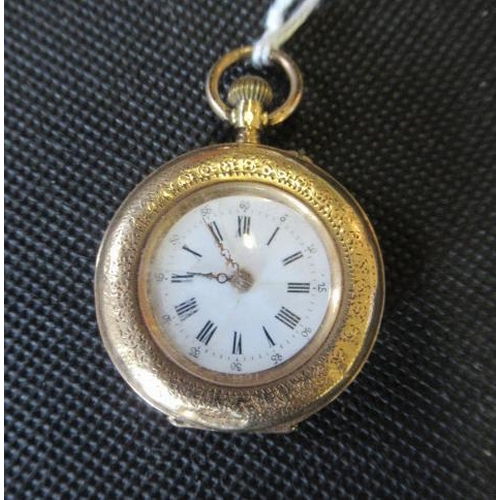 14CT GOLD FOB WATCH