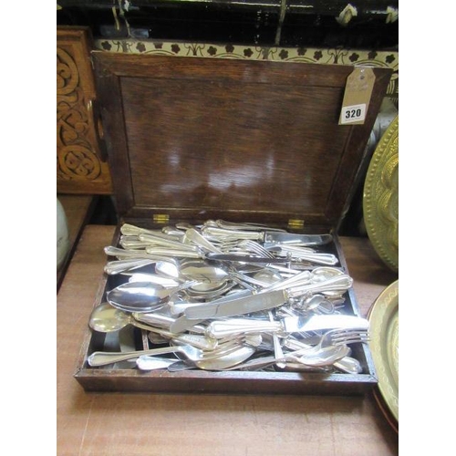 320 - BOX OF CUTLERY