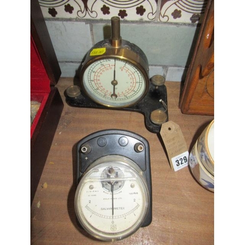 329 - SCALES AND PHILLIP HARRIS GALVANOMETER