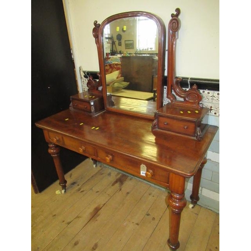 817 - DRESSING TABLE WITH MIRROR