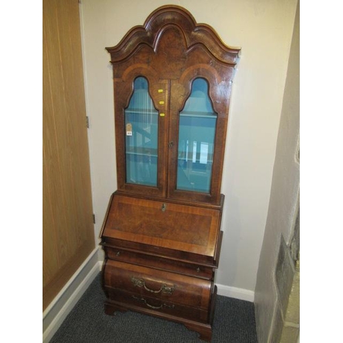 823 - FRENCH GLAZED BUREAU