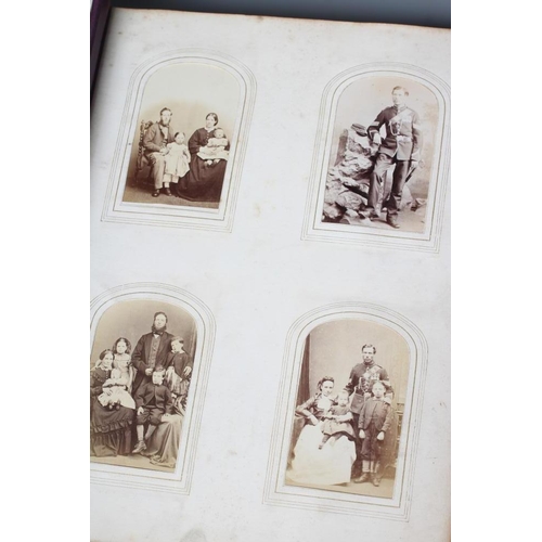 335 - A VICTORIAN MAUCHLINE WARE PHOTOGRAPH ALBUM, made of wood grown on the lands of Abbotsford, the fasc... 