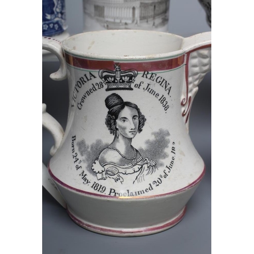 43 - A COLLECTION OF COMMEMORATIVE WARES comprising a Grace Darling 