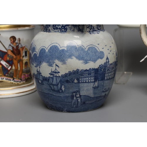 43 - A COLLECTION OF COMMEMORATIVE WARES comprising a Grace Darling 