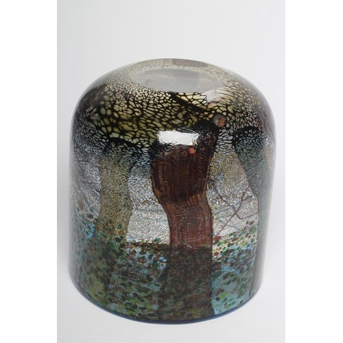 95 - MICHAEL HARRIS FOR ISLE OF WIGHT GLASS, a vase of plain 