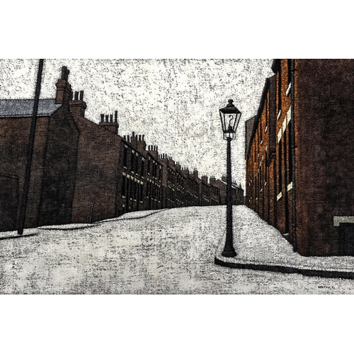 445 - STUART WALTON (b.1933) Leeds Street Scene, oil on board, signed and dated (19)72, 20