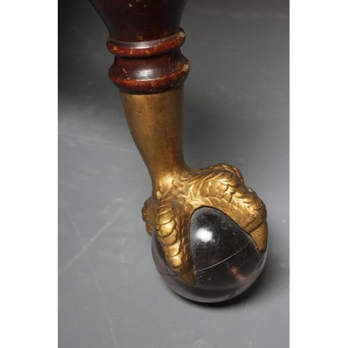 674 - AN AMERICAN MAHOGANY OCCASIONAL TABLE, late 19th century, the moulded edged circular top over plain ... 