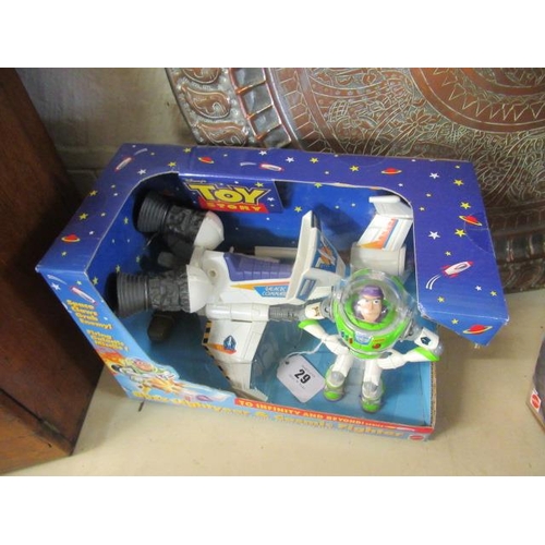 29 - TOY STORY BUZZ LIGHTYEAR AND FIGHTER