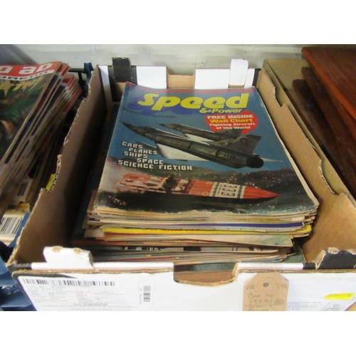 49 - BOX OF 1970S SPEED AND POWER MAGAZINES