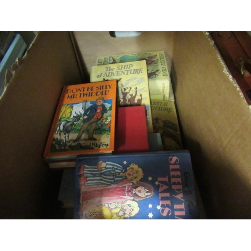 58 - BOX OF VINTAGE ENID BLYTON BOOKS