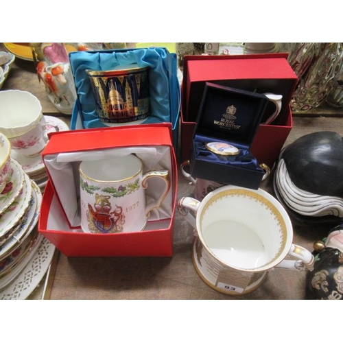 93 - COLLECTION OF SPODE ROYAL COMMEMORATIVES