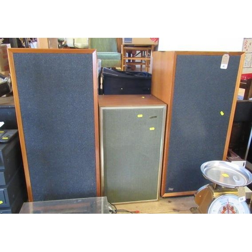 PAIR OF IMF SPEAKERS ETC