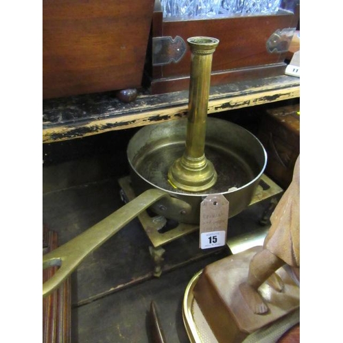 15 - TRIVET SAUCEPAN ETC