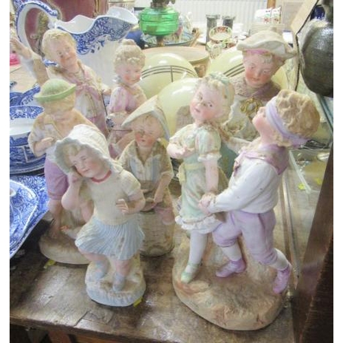 101 - QUANTITY OF GEBRUDER HEUBACH AND OTHER BISQUE FIGURES