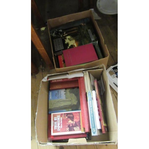 112 - TWO BOXES OF BOOKS