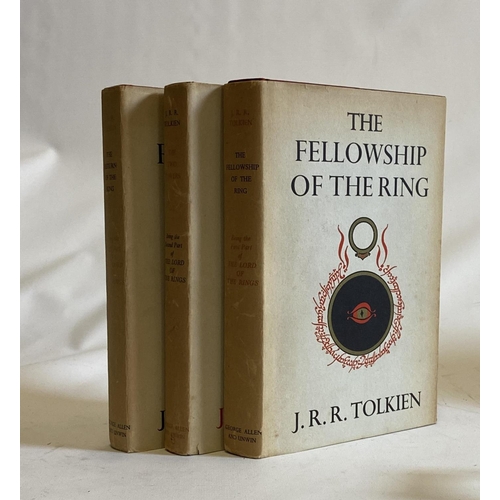 278 - THE LORD OF THE RINGS, J R R TOLKIEN: Fellowship, 14th, 1965; Two Towers 11th, 1965; Return of the K... 