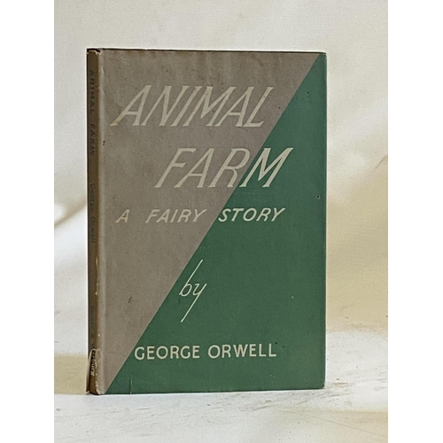 302 - GEORGE ORWELL, Animal Farm, August 1945 2nd Impression, Secker and Warburg in a near very good jacke... 