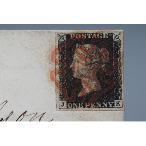 341 - PENNY BLACK JK on cover, large margins (Est. plus 24% premium inc. VAT)