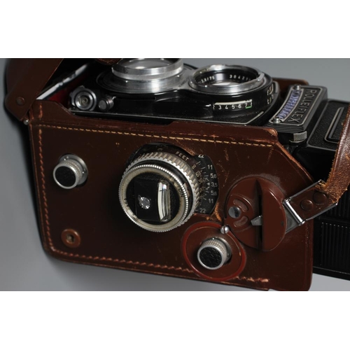 432 - A ROLLEIFLEX SYNCHRO-COMPUR CAMERA, Franke & Heidecke, with Carl Zeiss Nr3482184 Tessar 1:3,5 f=75mm... 