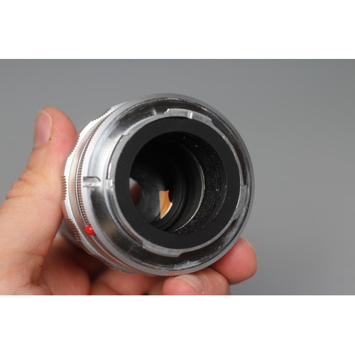 436 - TWO LEITZ WETZLAR ELMAR LENSES, comprising a 1:4/135 1902210 and a 1:4/90 1822376 (Est. plus 24% pre... 