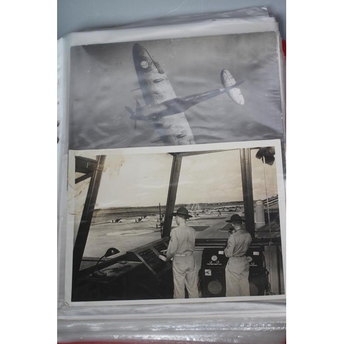 494 - A LARGE COLLECTION OF SECOND WORLD WAR PHOTOGRAPHS, comprising approximately 271 mainly aircraft rel... 