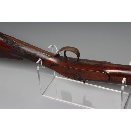 500 - A PERCUSSION FOWLING GUN by Walker of Newbury, the 31 3/8